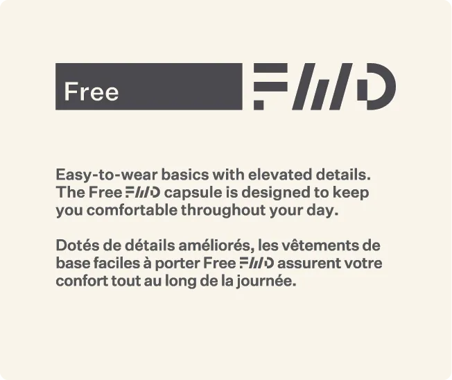 Free FWD hangtag — charcoal on cream