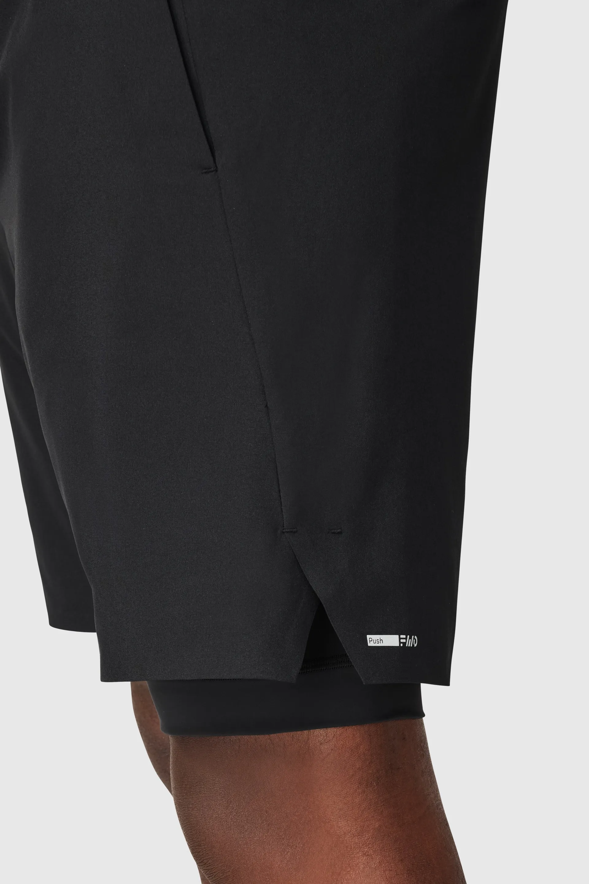 Aviate — lined short detail