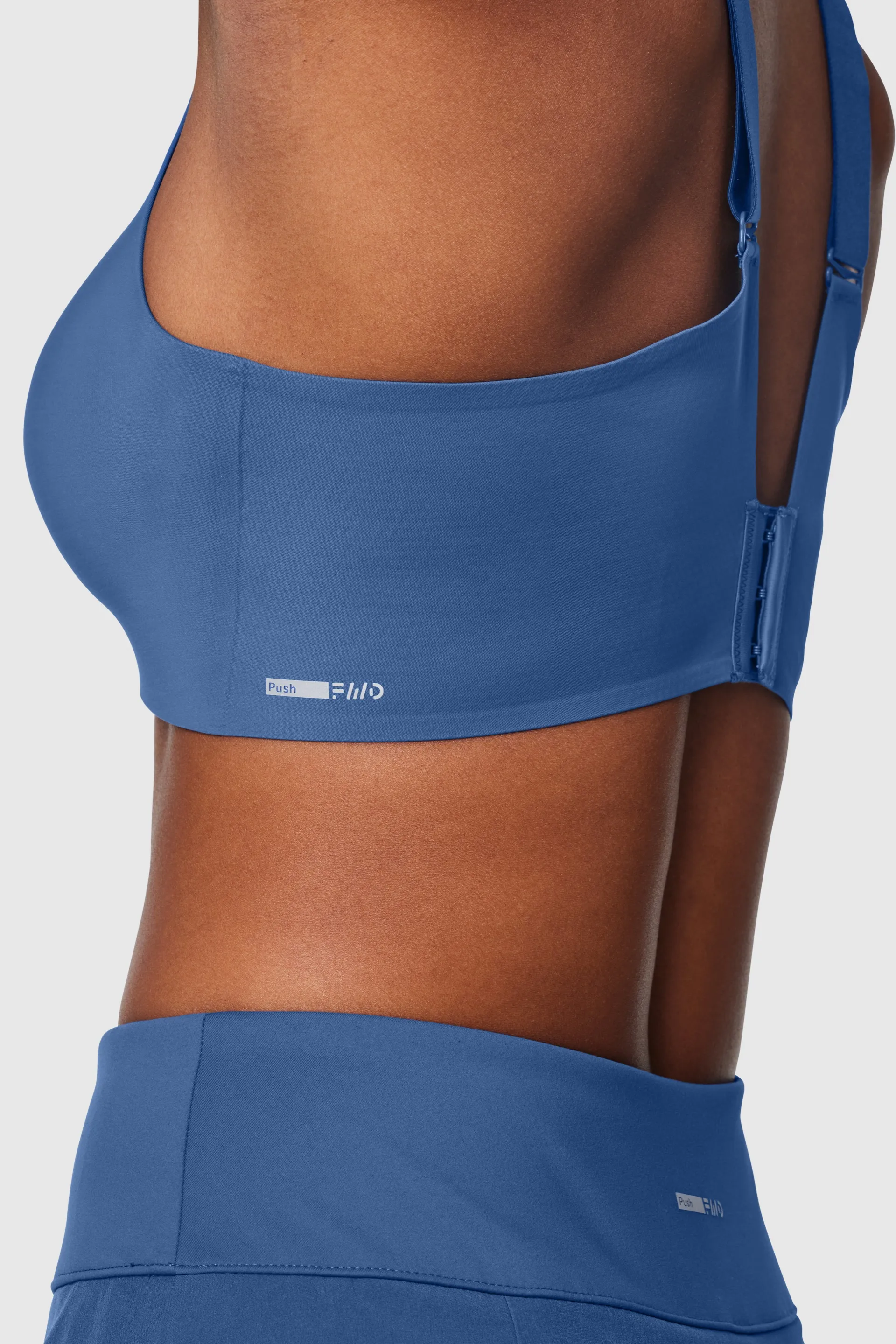 Aviate — high impact bra detail