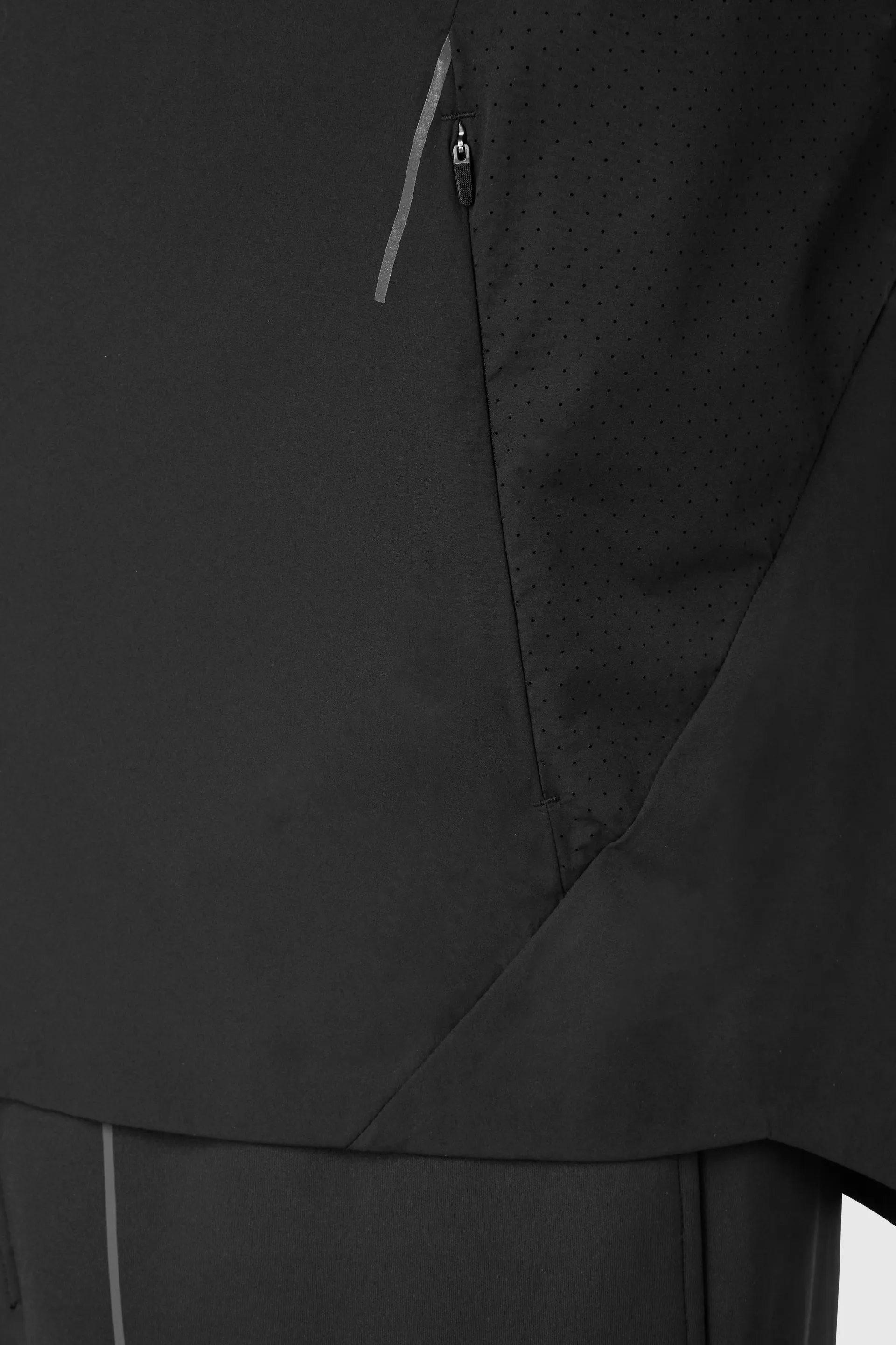 Aviate — packable jacket pocket detail