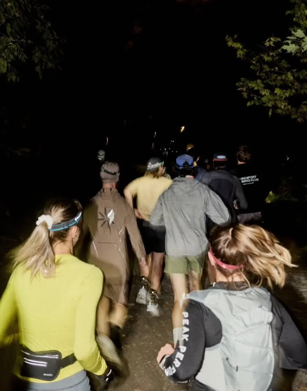 Aviate — reference, night run club, headlamps