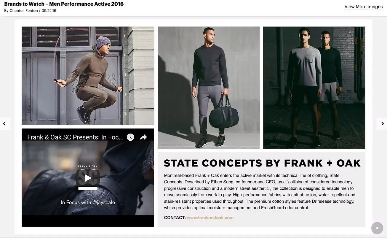 Brands to Watch — Men Performance Active
